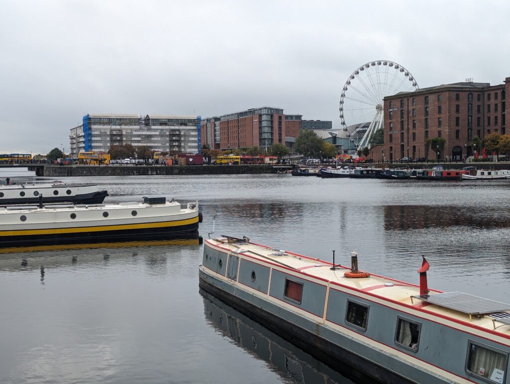 Albert Dock from Maritime Museum