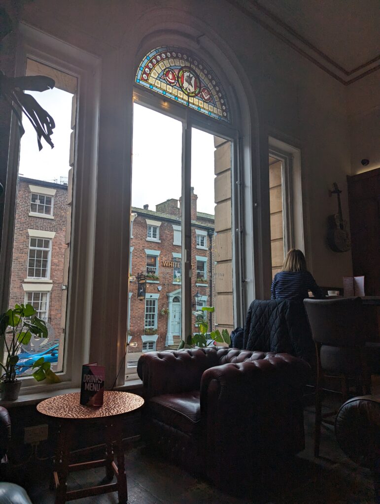 The Arts Bar, Hope Street, Liverpool - overlooking The White Hart